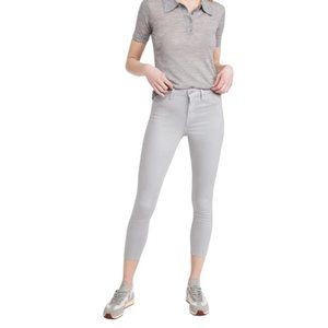 L’AGENCE Margot Skinny High Rise Cloud Coated Jeans Sz 29
